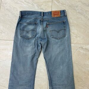 Levi's 505 Classic Straight Blue Jeans